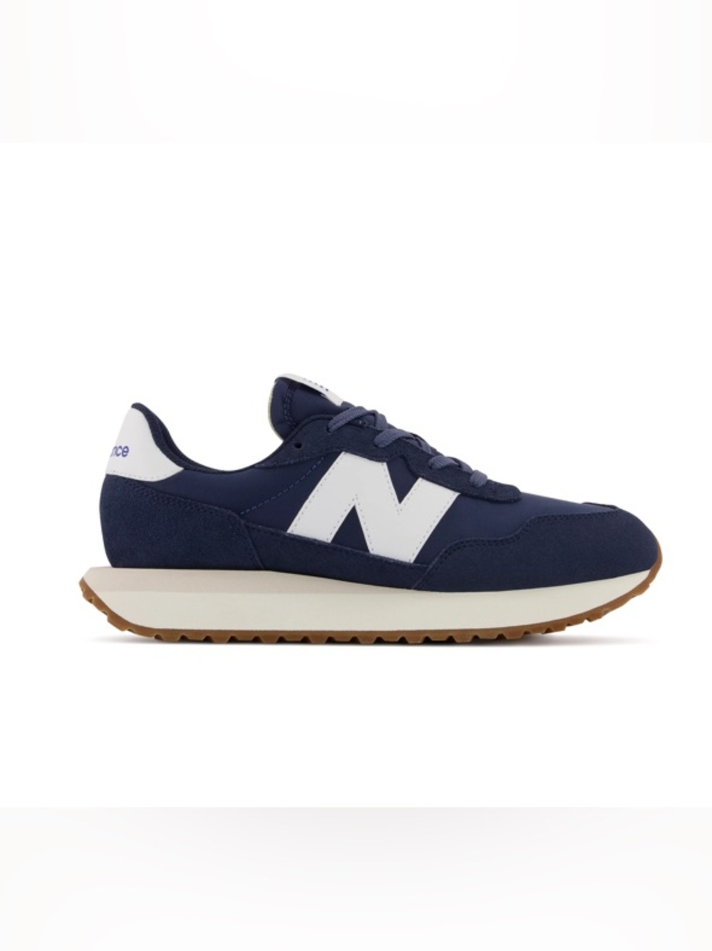 New Balance 237 WIDE Navy & White  (Kid’s/Men’s size 6 = women’s size 7.5) - NWT